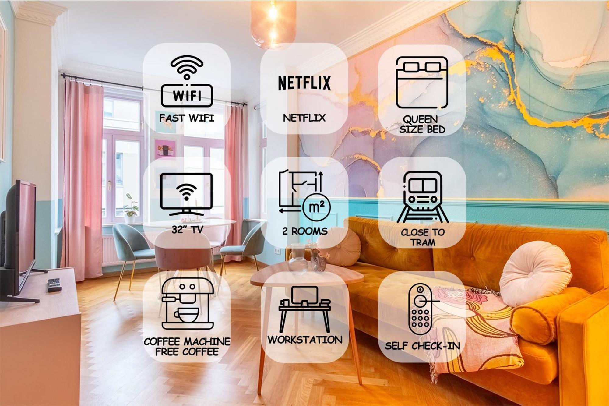 Colorful, Working Place, Netflix, Sight Seeing Leipzig Ngoại thất bức ảnh